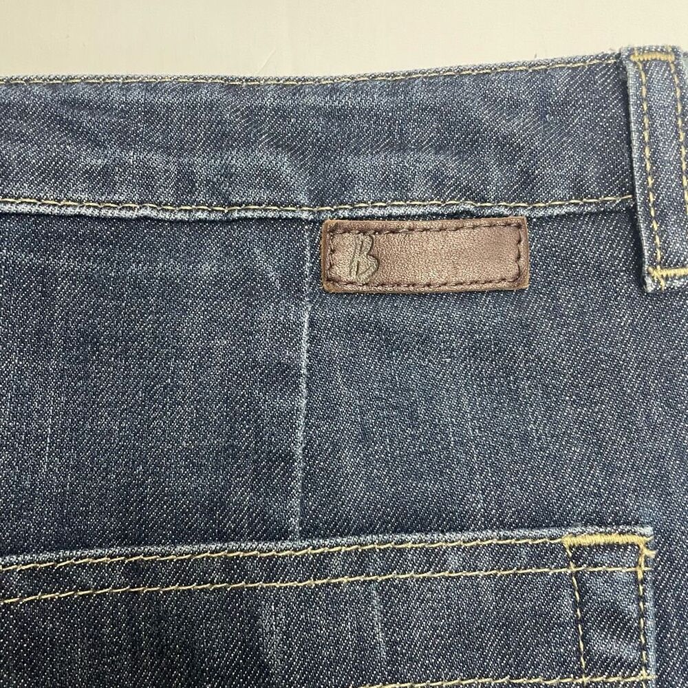 Boden Denim Dark Wash Knee Length Jean Skirt Size 8 - Picture 8 of 9